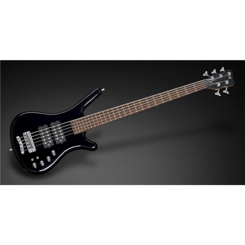 Warwick TeamBuilt Pro Series Corvette $$ 5-String Solid Black High Gloss